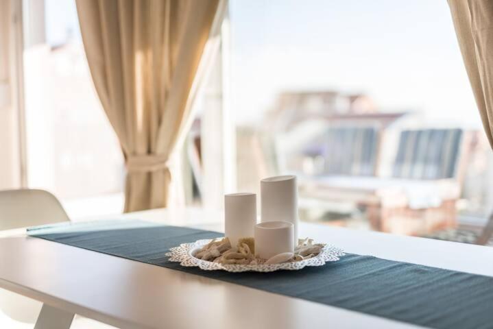 Blue Sky, Modern Sea View Apartment نوفاليا المظهر الخارجي الصورة